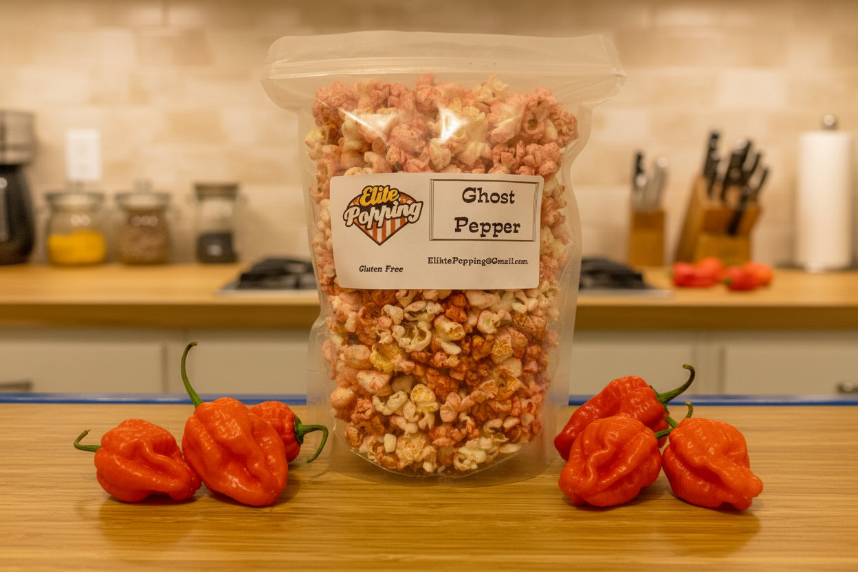 Ghost Pepper Popcorn