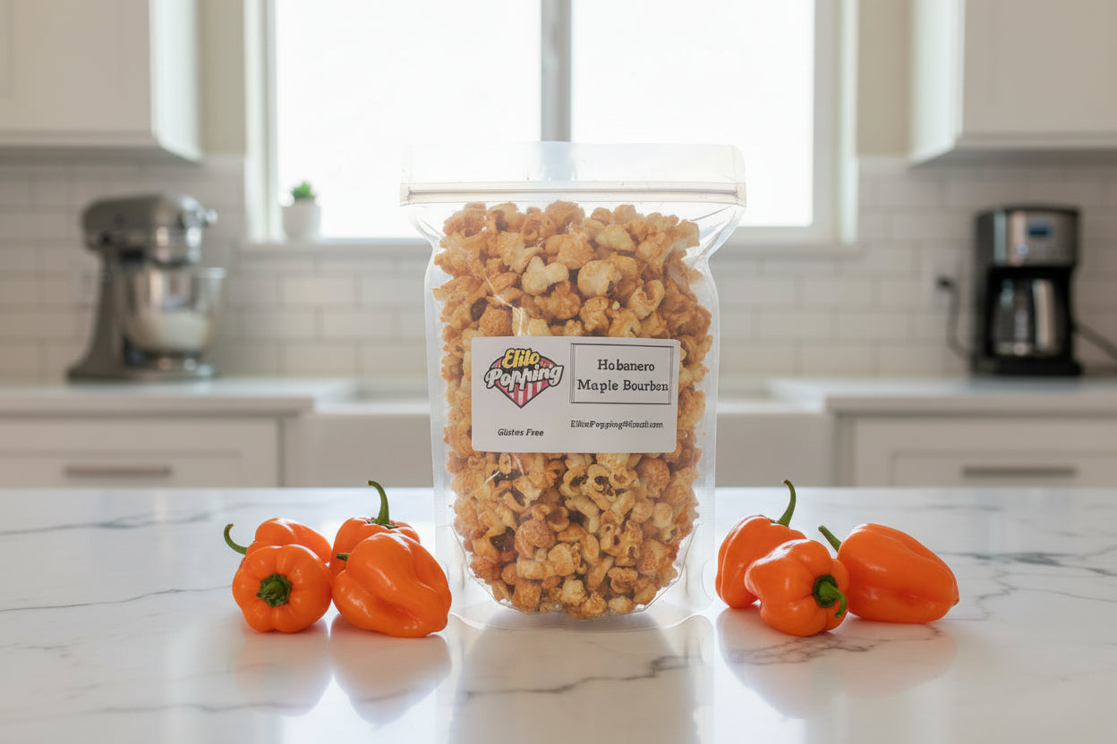 Habanero Maple Bourbon Popcorn