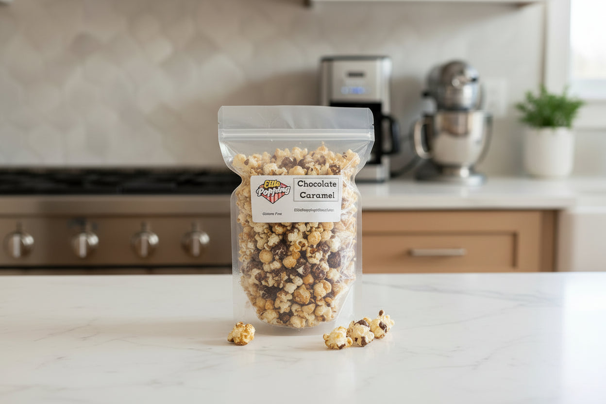 Chocolate Caramel Popcorn