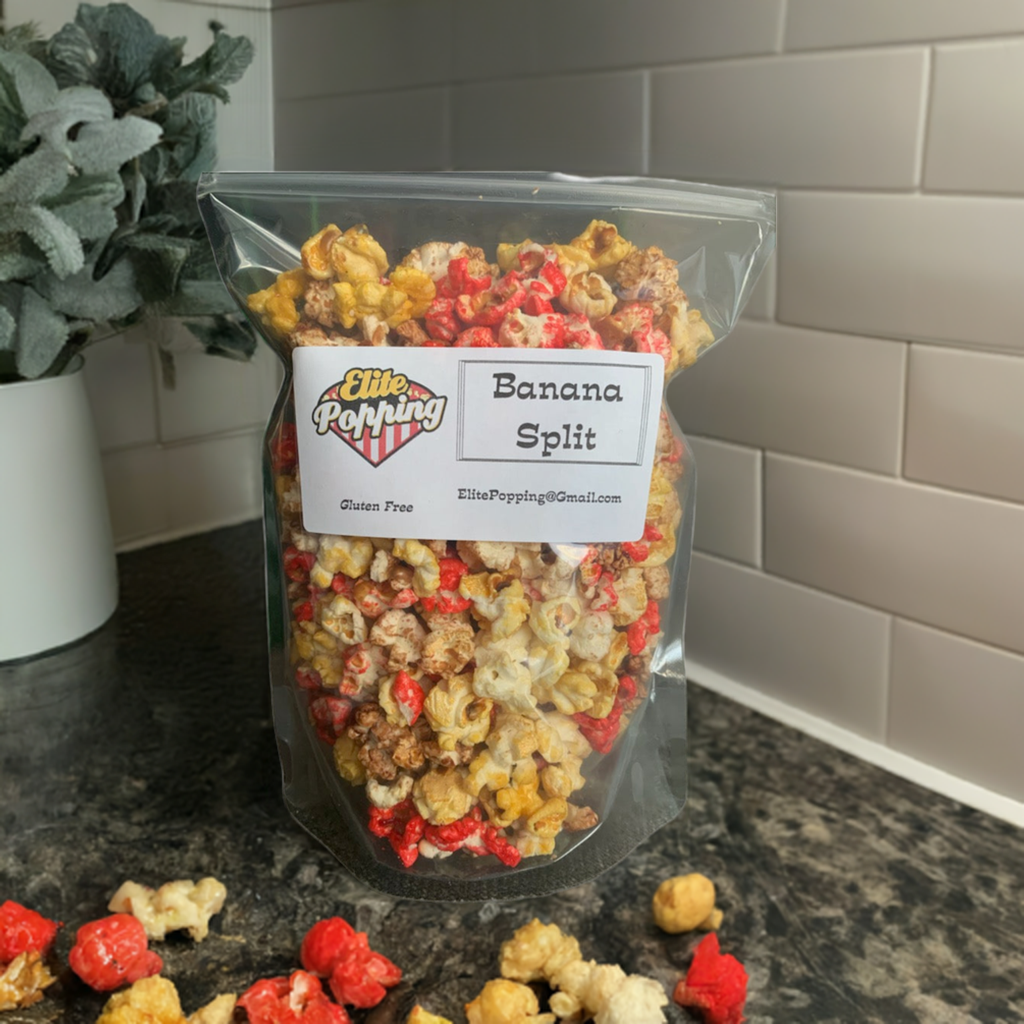 Banana Split Popcorn