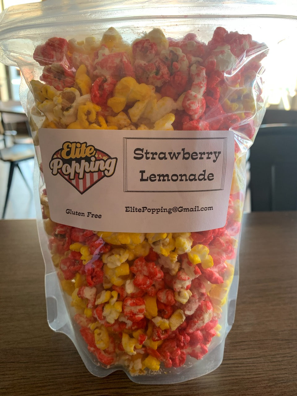 Strawberry Lemonade popcorn