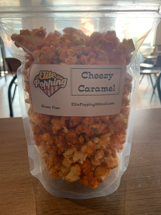 Cheezy Caramel Popcorn