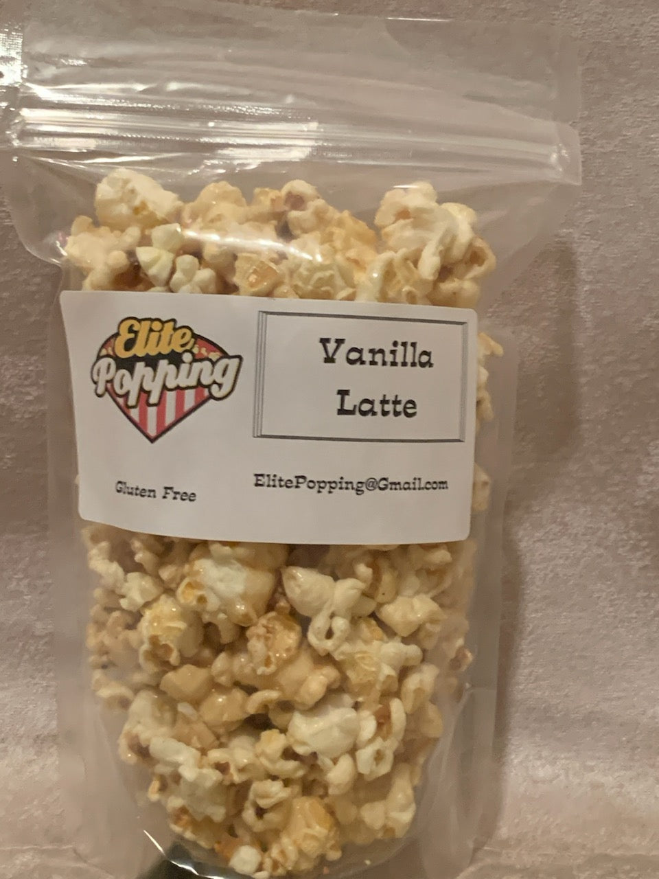 Vanilla latte popcorn