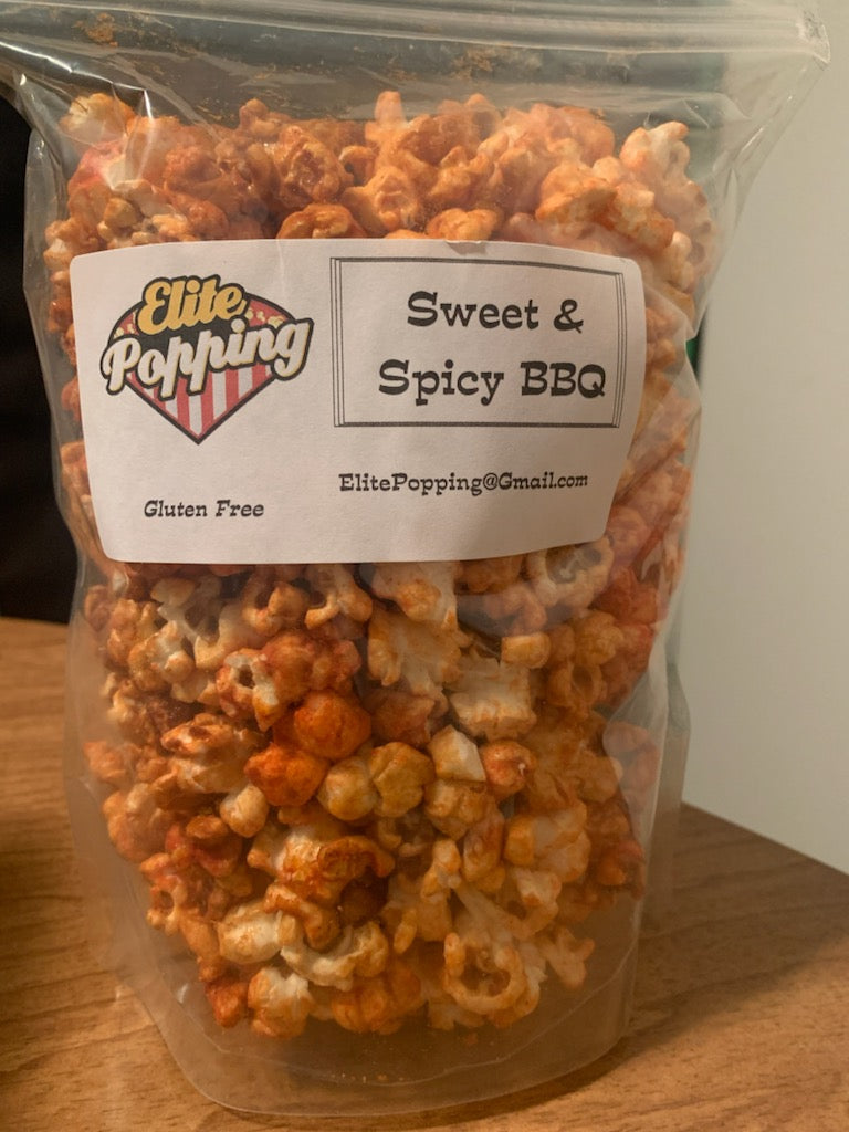 Sweet Spicy BBQ Popcorn