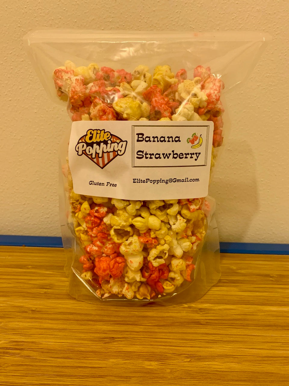 Banana Strawberry Popcorn