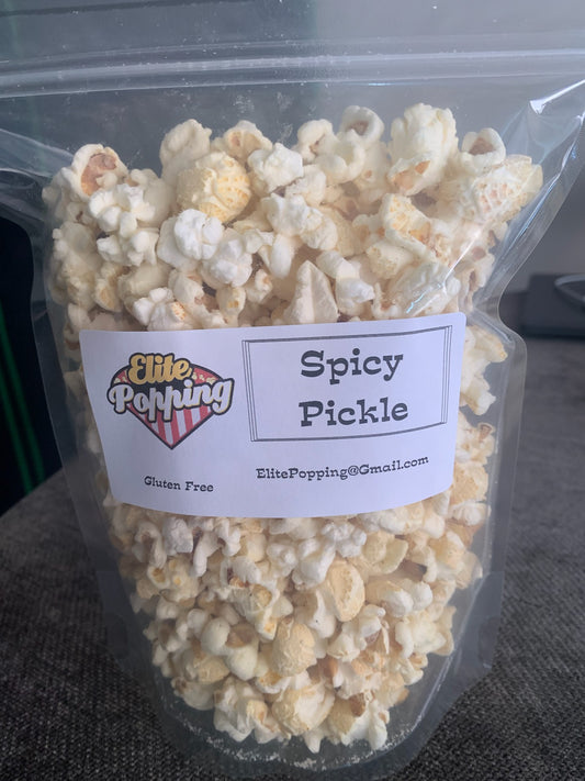 Spicy Dill Pickle Popcorn