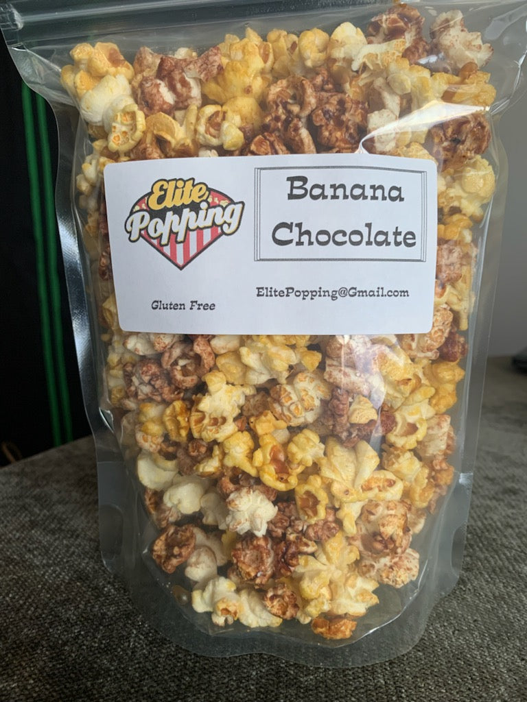 Banana Chocolate Popcorn