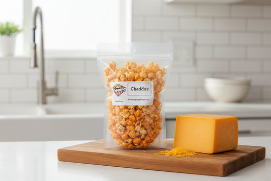 Cheddar Cheese Popcorn