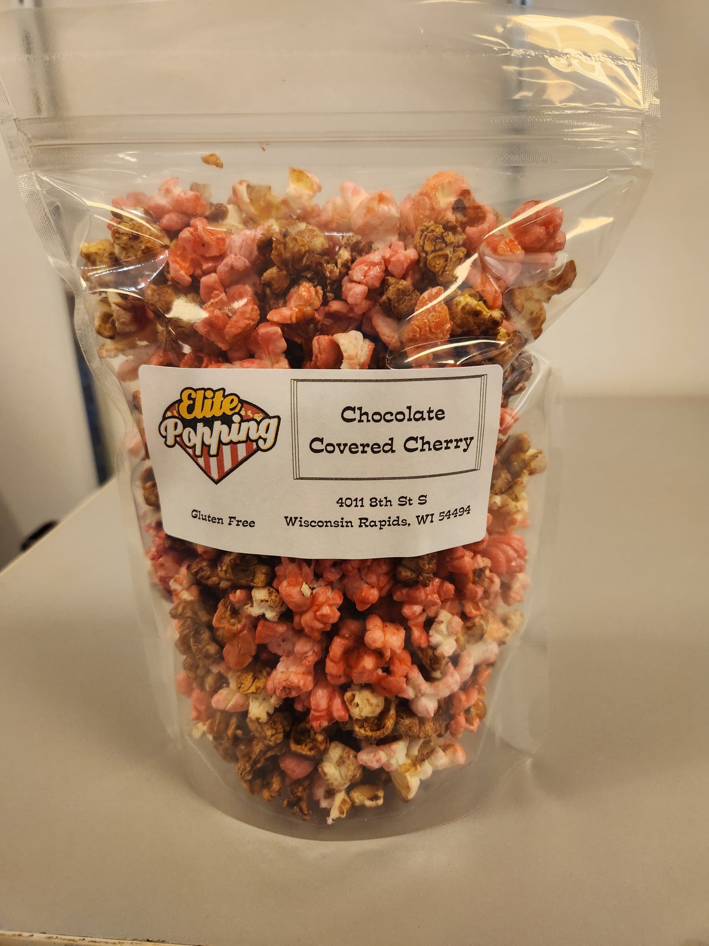 Chocolate Covered Cherry Popcorn