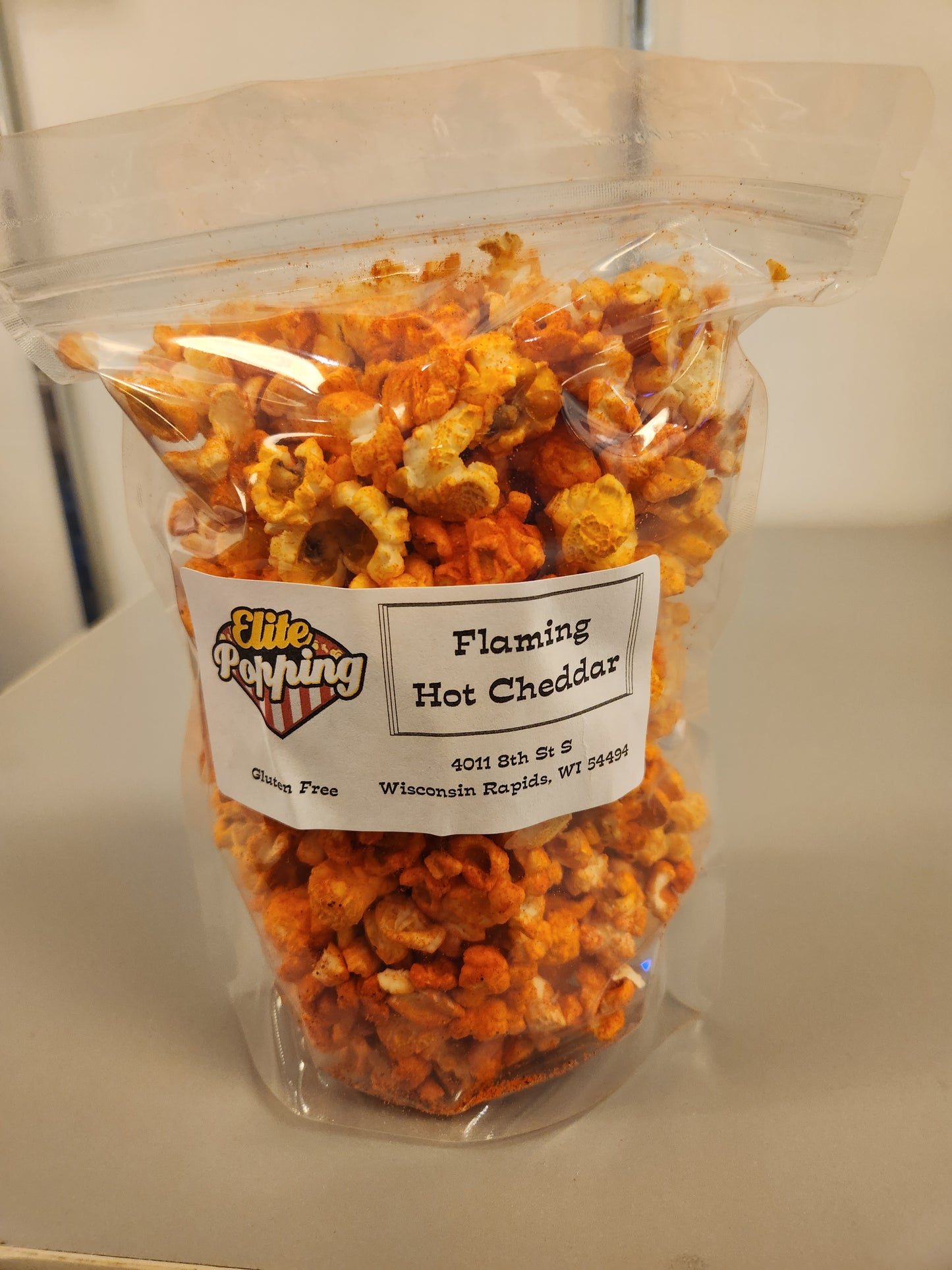 Flamin Hot Cheeder Popcorn