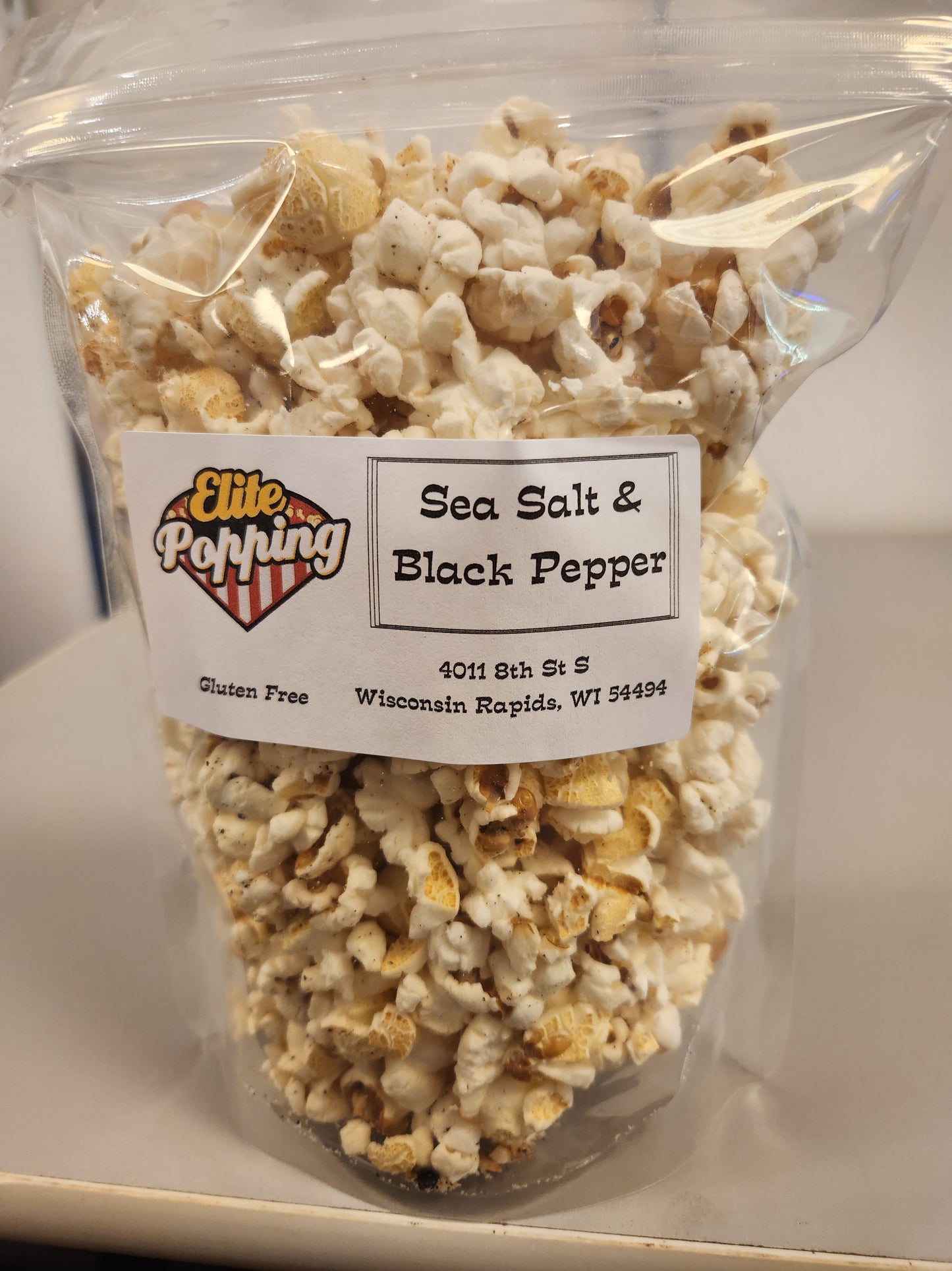 Sea Salt Black Pepper Popcorn