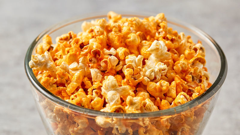 Spicy Garlic Popcorn