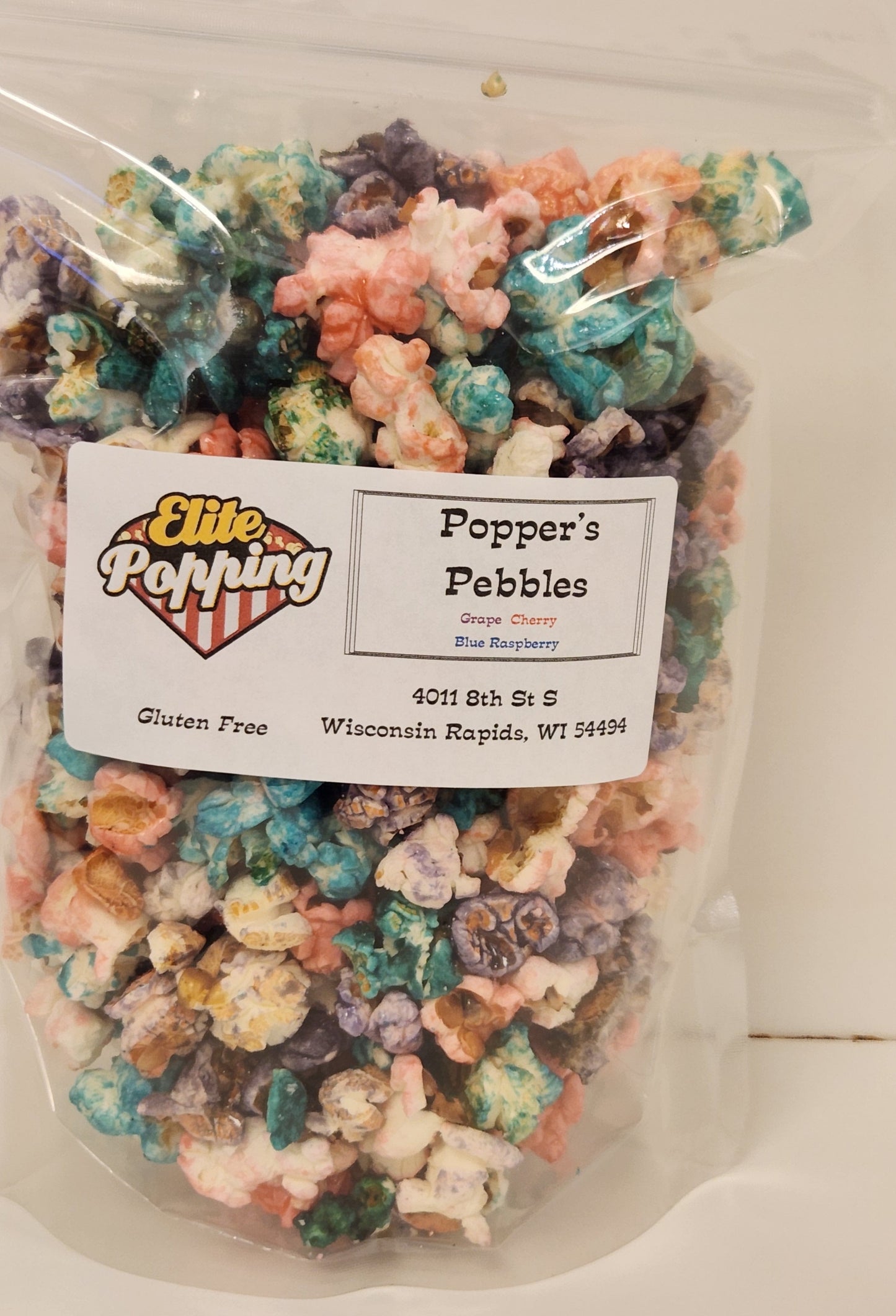 Poppers Pebbles Popcorn